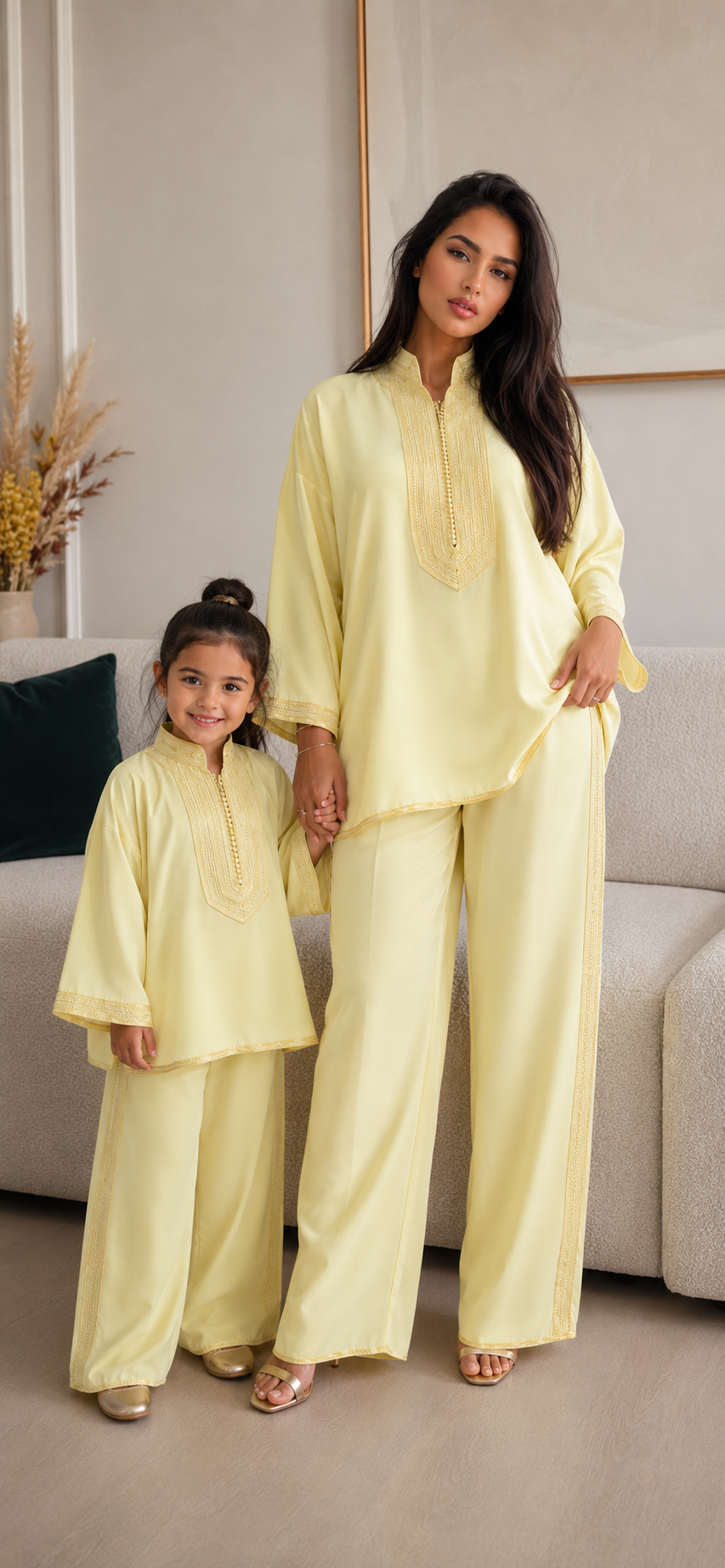 Ensemble Fille Jabador Jaune Pastel