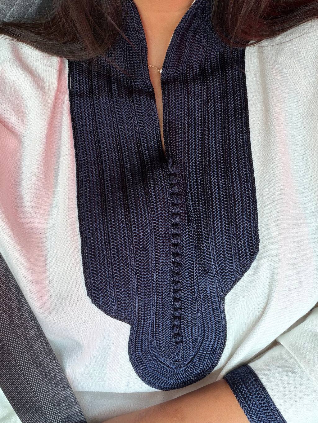 Ensemble Jabador Blanc & Bleu Nuit