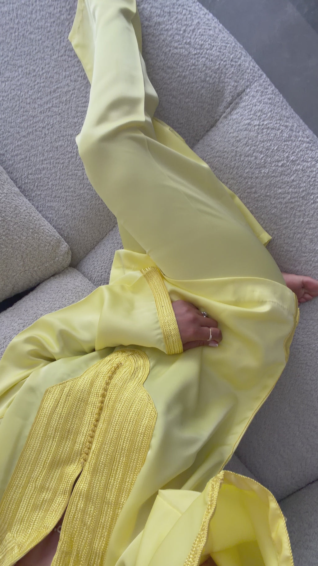 Ensemble Jabador Jaune Pastel