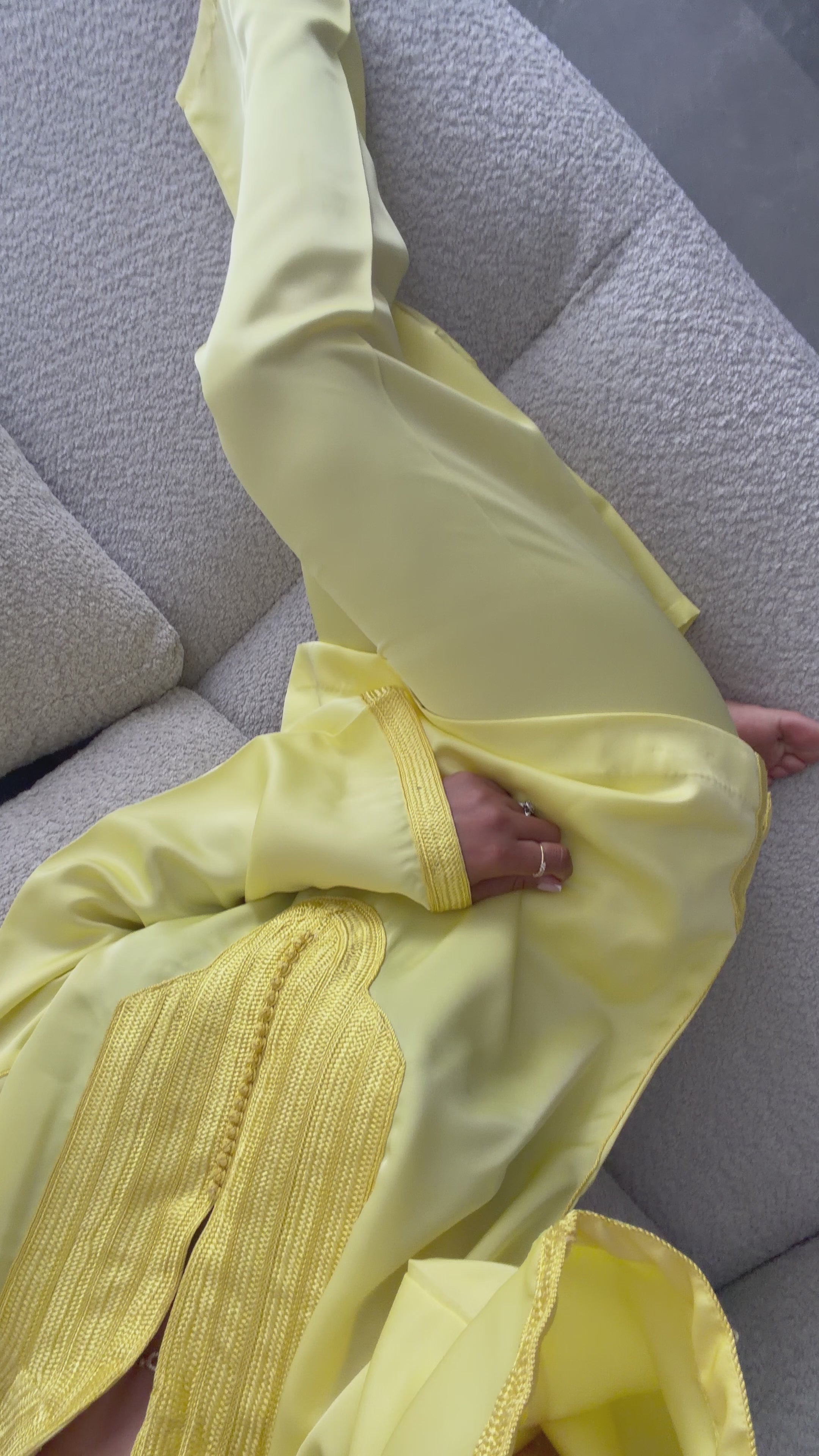 Ensemble Jabador Jaune Pastel